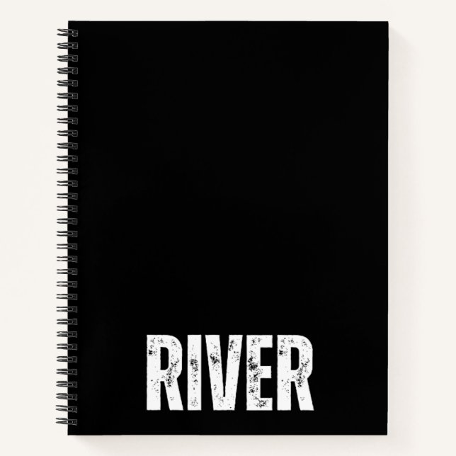 Personalised Notebook with River (Front)