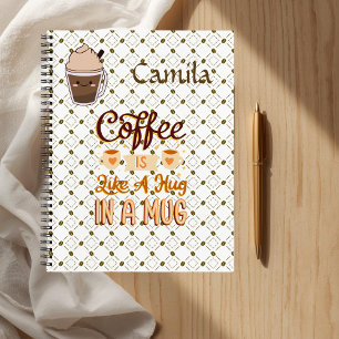Personalised notebooks for coffee lovers