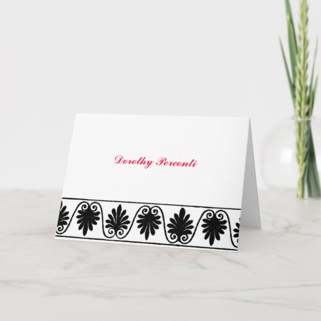 Personalised Notecard (Front)