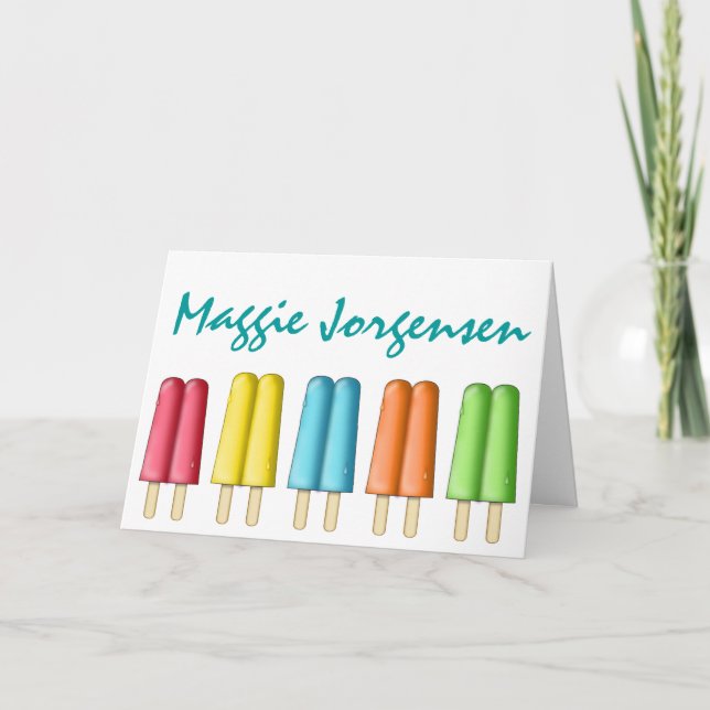 Personalised Notecards / Invitations - SRF (Front)