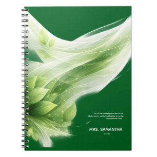 Personalised noteotebook Design for teacher's day Notebook