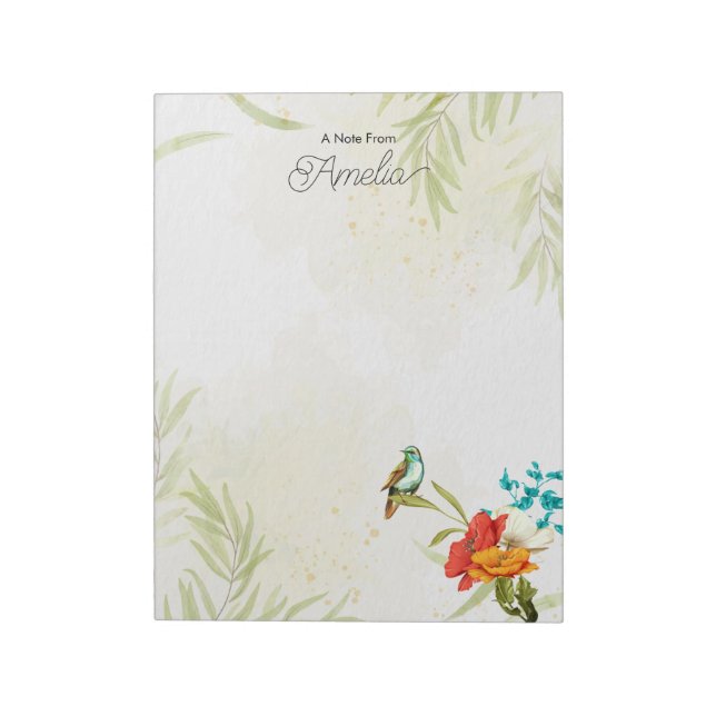 Personalised Notepad (Rotated)