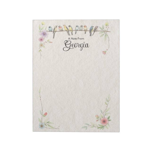 Personalised Notepad (Rotated)