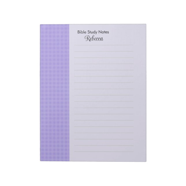 Personalised Notepad (Rotated)