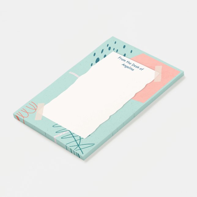  Personalised Notepad Post it (Angled)