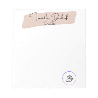 Personalised Notepad with Name and Profession