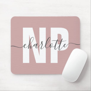 Personalised NP Nurse Practitioner Graduation Chic Mouse Mat