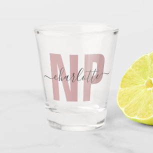 Personalised NP Nurse Practitioner Graduation Chic Shot Glass