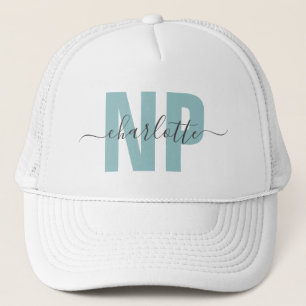 Personalised NP Nurse Practitioner Graduation Chic Trucker Hat