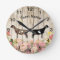 Personalised Nubian Dairy Goat Farm Round Clock