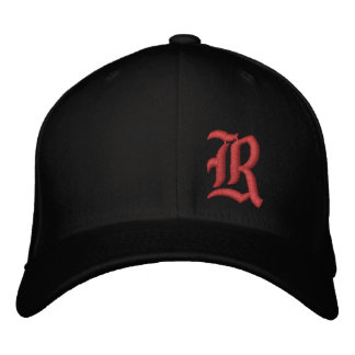 Personalised Number and Alphabet Embroidered Hat