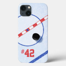 Personalised Number, Centre Ice Hockey Player