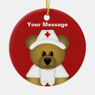 Personalised Nurse Christmas Ornament