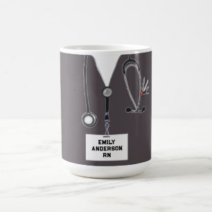 Personalised Nurse Coffee Mug
