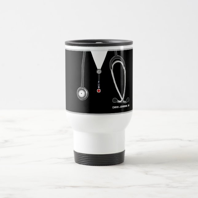 Personalised Nurse Collectable Travel Mug (Center)