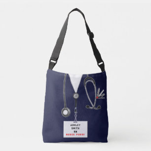 Personalised Nurse Crossbody Bag
