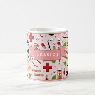 Personalised Nurse Gift Coffee Mug