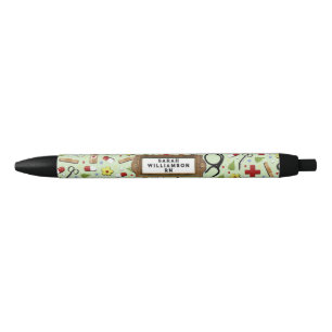 Personalised Nurse Gift Ideas Black Ink Pen