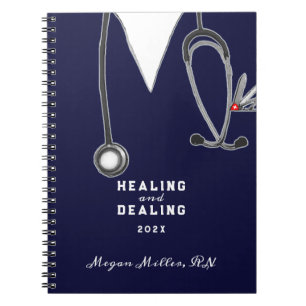 personalised nurse gift ideas notebook