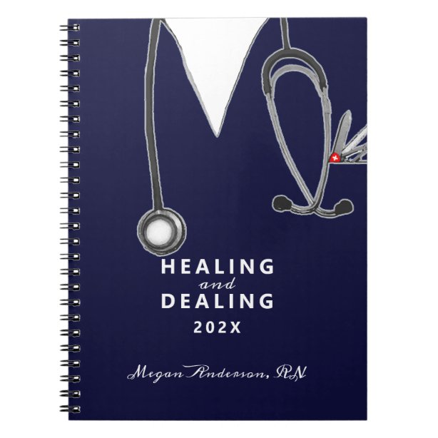 Nurse Notebooks Zazzle.co.uk