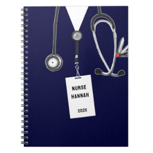 Personalised Nurse Gift Ideas Notebook