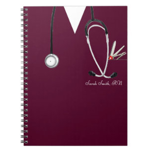 personalised nurse gift ideas notebook