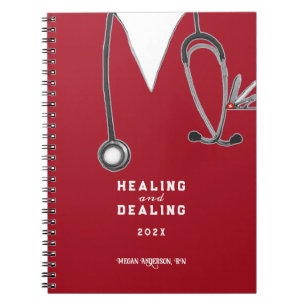 personalised nurse gift ideas notebook