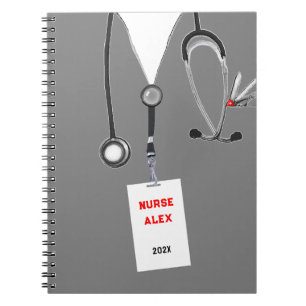 Personalised Nurse Gift Ideas Notebook
