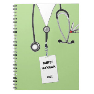 Personalised Nurse Gift Ideas Notebook