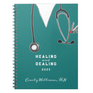 personalised nurse gift ideas notebook