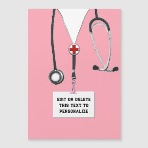 Personalised Nurse Gift Magnet