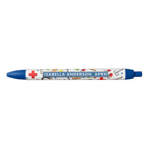 Personalised Nurse Gifts Black Ink Pen