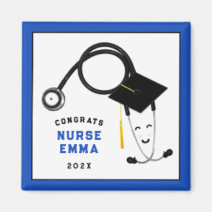 Personalised Nurse Grad Gift Magnet