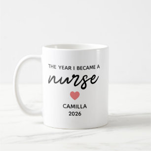 Personalised Nurse Graduation,The Year I Became Coffee Mug
