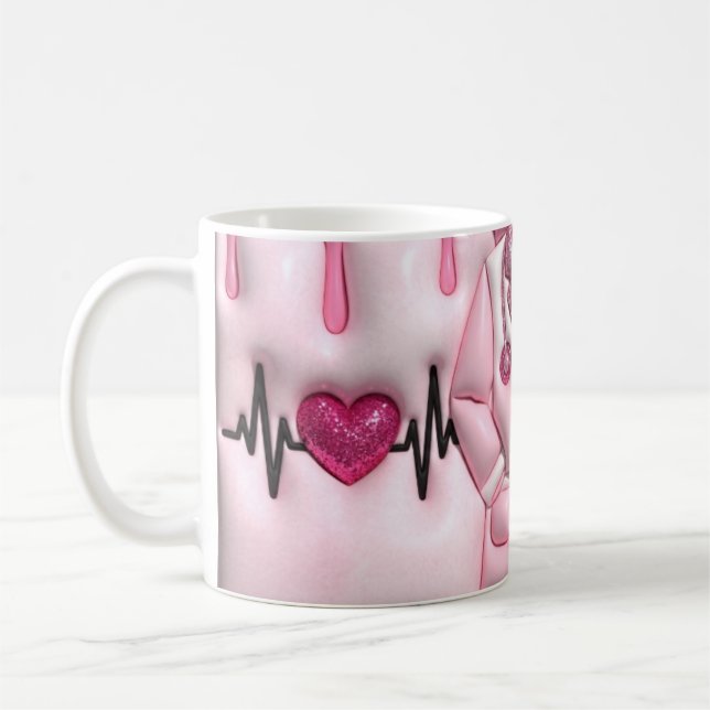 Personalised Nurse in Progress Classic 11oz Mug (Left)