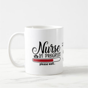 Personalised Nurse in progress Nursing School Coffee Mug