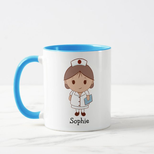 Personalised Nurse Mug (Left)