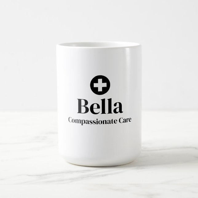 Personalised Nurse Name Coffee Mug (Center)