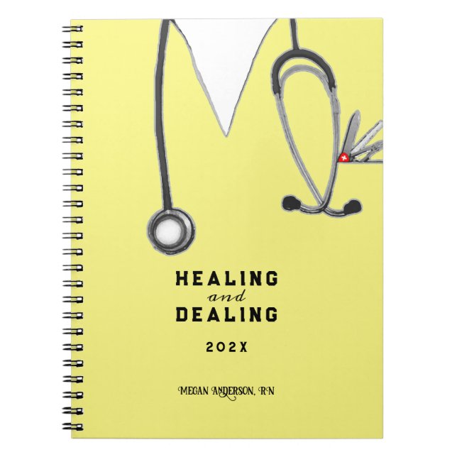Personalised Nurse Notebook (Front)