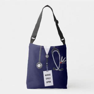 Personalised Nurse Novelty Crossbody Bag