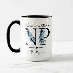 Personalised Nurse Practitioner, Gift For Nurse NP Mug