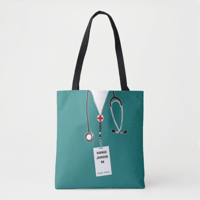 Personalised Nurse Tote Bag (Front)