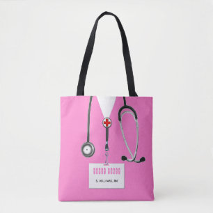 Personalised Nurse Tote Bag
