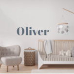 Personalised Nursery Kids Room Custom Name Wall De Wall Decal<br><div class="desc">Personalised name wall decor for nursery or kid's room</div>
