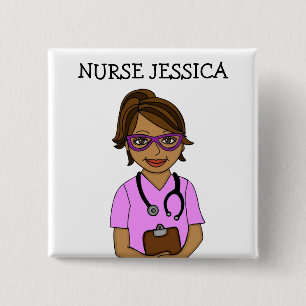 Personalised Nurse's Name Badge