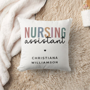 Personalised Nursing Assistant Cushion