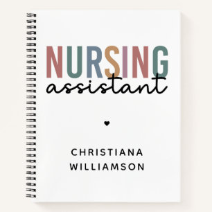 Personalised Nursing Assistant Notebook