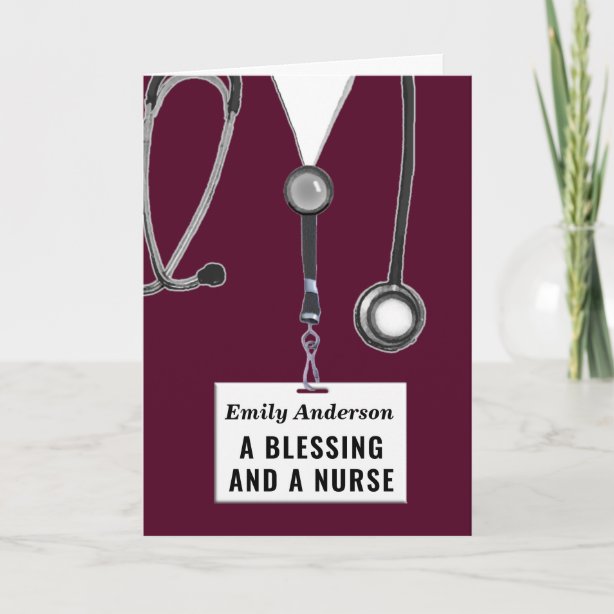 Nursing Graduation Cards Zazzle UK
