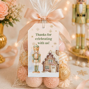 Personalised Nutcracker and Gingerbread Thank You Gift Tags