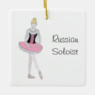 Personalised Nutcracker Ballet  Ceramic Ornament